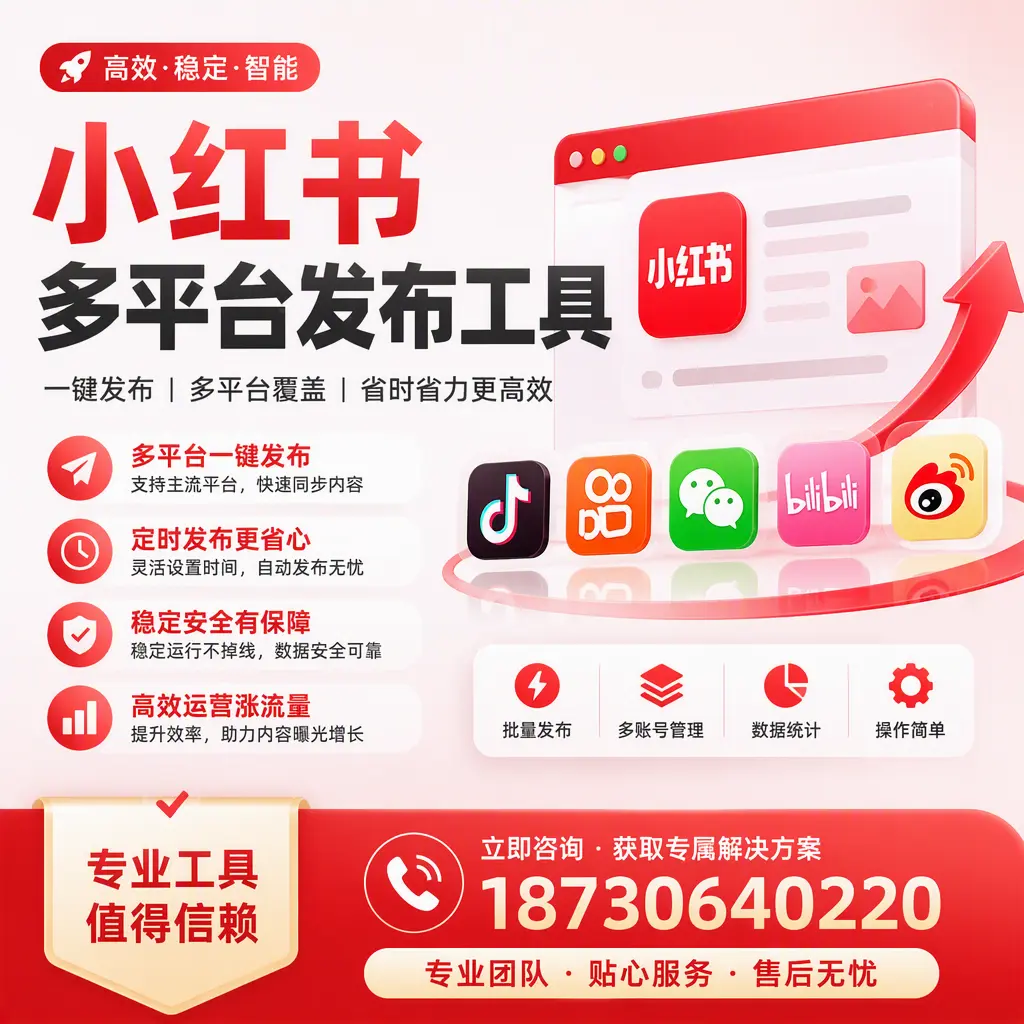 在 和田 小红书多平台发布工具的市场前景分析